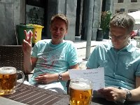 IMG 20180608 142738417  Richard and Geraint translating the menu