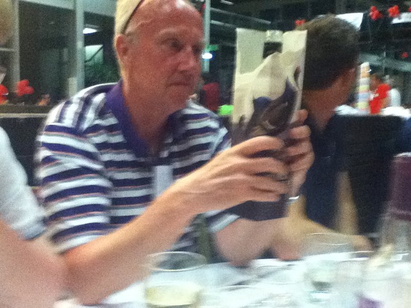 IMG_0107.JPG - Alan examines the ingredients 