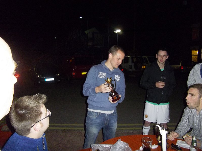 IMGP0245.JPG -  Players' Player Annual Trophy for Tim but accepted by Rich 