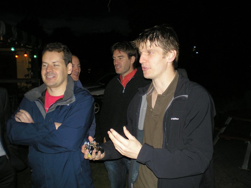 P5180024.jpg -  Jon offers his car keys to the highest bidder. 